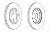 Диск гальмівний передній (кратно 2) Toyota Auris (06-12), Avensis (03-08), Corolla (03-09) champion 562430CH (фото 2)