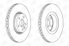 Диск гальмівний передній (кратно 2) Volvo S80 (06-), V70 (06-), XC70 (07-) (562643CH-1) champion 562643CH1 (фото 2)