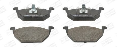 Колодки тормозные дисковые передние AUDI A3 SEAT Leon SKODA Fabia, Octavia VW Beetle, Bora, Golf (4) champion 571985CH (фото 1)