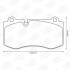 Колодки тормозные дисковые передние MERCEDES-BENZ E-CLASS (W211) 02-09, S-CLASS (W221) 05-13 champion 573178CH (фото 3)