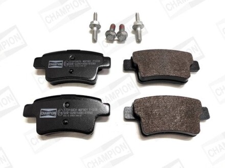 Колодки тормозные дисковые задние Citroen C4 Grand Picasso I (UA_) 06-13, C4 Picasso I MPV (UD_) 06-15 champion 573194CH