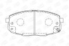 Колодки тормозные дисковые передние HYUNDAI i30 (FD) 07-12, i30 Estate (FD) 07-12 champion 573730CH (фото 2)