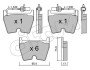 VW гальмівний колодки передні Phaeton 02-, AUDI, LAMBORGHINI cifam 82210430 (фото 1)