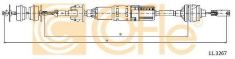 Трос зчеплення cofle 113267