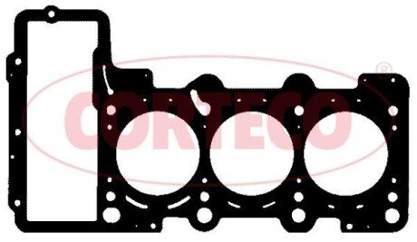 Прокладка ГБЦ Audi A6 2.4 04-08 (1-3 циліндр) corteco 415508P