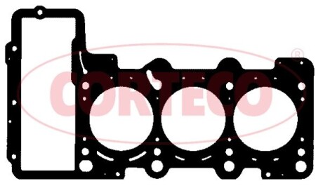 Прокладка ГБЦ Audi A6 2.4 04-08 (4-6 циліндр) corteco 415509P