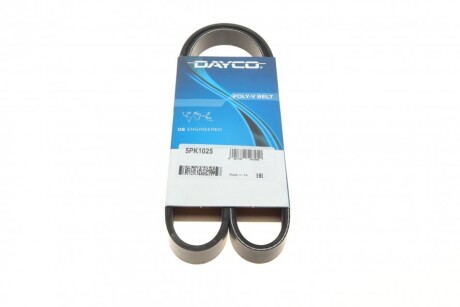 Ремень генератора поликлиновый dayco 5PK1025