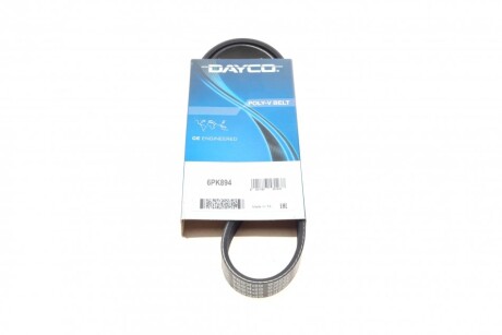 Ремень генератора поликлиновый dayco 6PK894