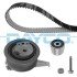 К-кт ГРМ ремень + 2 ролика VW POLO V 1.4 TDI 14-17, SKODA FABIA III 1.4 TDI 15-, SEAT IBIZA IV SC 1.4 TDI 15-16, AUDI A1 1.4 TDI 14-18 dayco ktb999 (фото 1)