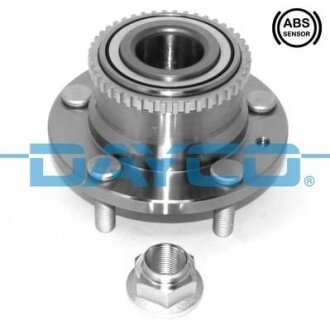 MAZDA маточина задня з кільцем ABS MAZDA 6 02-, 323 -04, 626 -02, Premacy 99-. dayco kwd1281