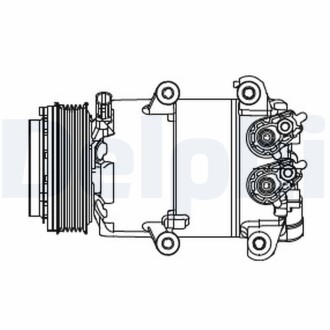 Компресор кондиціонера delphi cs20466