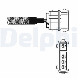 Лямбда-зонд delphi es10333-12b1