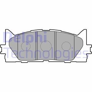 Комплект тормозных колодок delphi lp2169