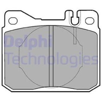 Тормозные колодки, дисковые delphi lp221