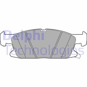 Тормозные колодки, дисковые delphi lp3241