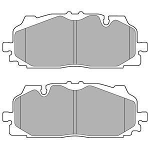 VW гальмівні колодки передн.Audi A4/5/Q7 15- delphi lp3272