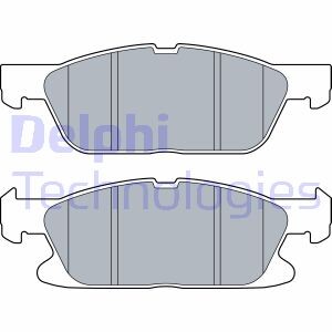 Тормозные колодки, дисковые delphi lp3280