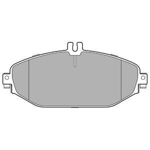 DB колодки гальм. передні W205/W213 delphi lp3282