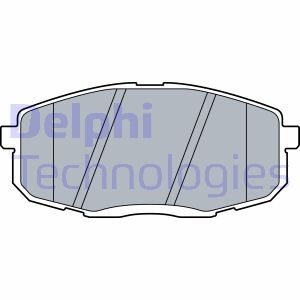 Гальмівні колодки, дискові delphi lp3513