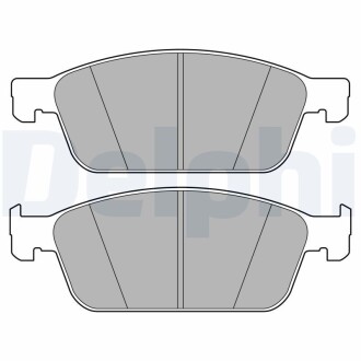 Тормозные колодки, дисковые delphi lp3666