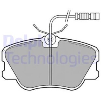 Тормозные колодки, дисковые delphi lp608