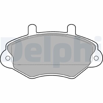 Тормозные колодки, дисковые delphi lp767