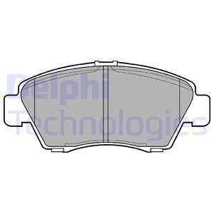 Тормозные колодки, дисковые delphi lp809