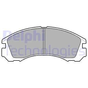 Гальмівні колодки, дискові delphi lp871