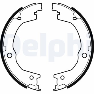 Тормозные колодки, барабанные delphi ls2035