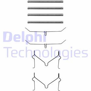 Монтажный компл.,тормоз.колодки delphi lx0182