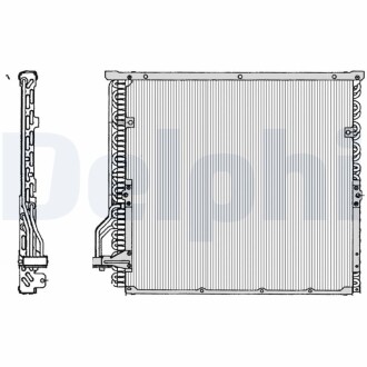 Конденсер кондиціонера delphi tsp0225014