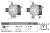 Генератор denso dan1208 (фото 3)