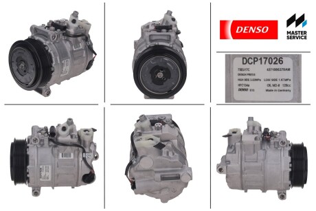 Компресор кондиціонера denso dcp17026