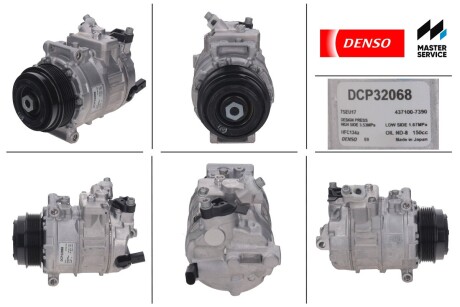 Компрессор кондиционера denso dcp32068