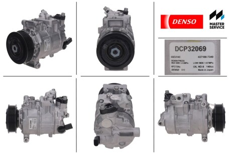 Компресор кондиціонера denso dcp32069