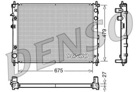 Конденсер denso drm36012