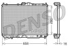 Радиатор охлаждения denso drm45011 (фото 1)