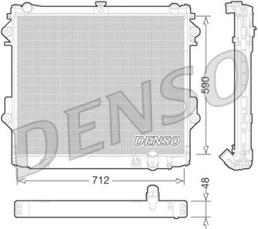 Конденсер denso drm50074