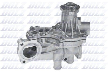 Водяной насос T4/T3/Caddy II/Golf II/III/Passat B3/B4 1.9D/TD/1.6-2.0 (с корпусом) dolz a161