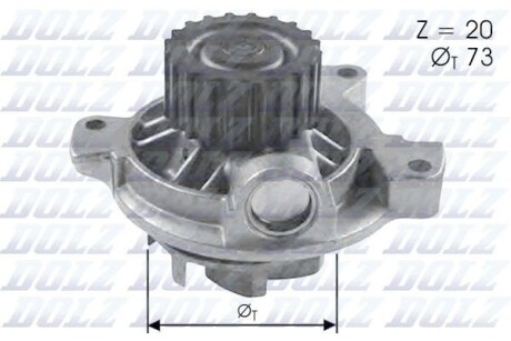 Водяний насос dolz a280