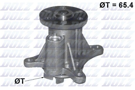 Водяний Насос CITROEN C5/407/607 "2.7HDI "04>> dolz c137