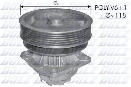 Помпа водяна dolz s224