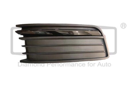 Решетка противотуманной фары без отверстия правая VW Polo (6R1, 6C1) (09 -) dpa 88531785302