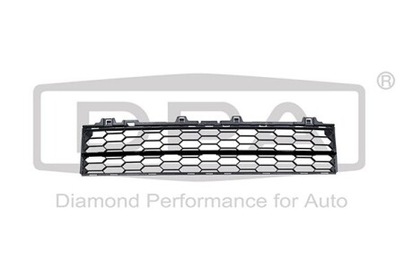 Решетка радиатора нижняя с декоративной планкой Skoda Superb (15-) dpa 88531807202