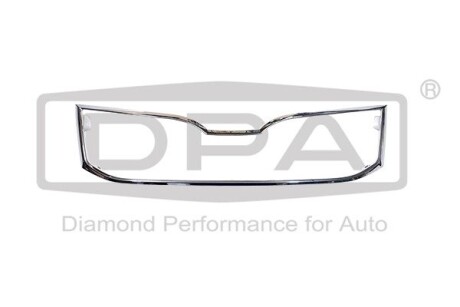 Накладка решітки радіатора (хром) Skoda Kodiaq (17-) dpa 88531815702