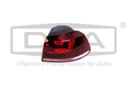 Фонарь правый внешний LED VW Golf VI (09-13) dpa 89450625002