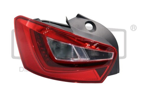 Фонарь левый LED черный Seat Ibiza (08-) dpa 99451455902 (фото 1)