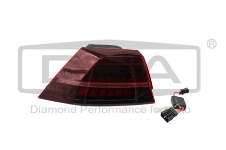 Фонарь левый наружный LED VW Golf (17-20) dpa 99451795702