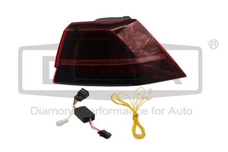 Ліхтар правий зовнішній LED VW Golf (17-20) dpa 99451795802