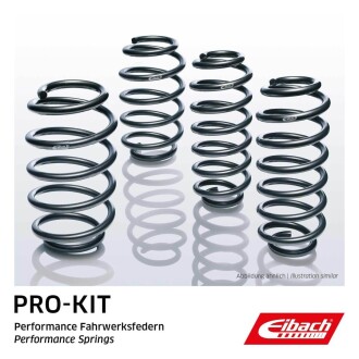 Комплект пружин (Pro-Kit) BMW 7 (F01-F04) 3.0 09-15 (N57/N52/N54/N55) (4 шт.) eibach e10-20-018-01-22